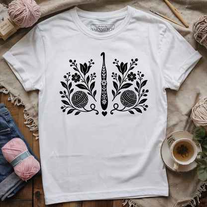 Blooming Crochet Hook T-shirt