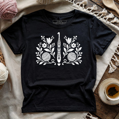 Blooming Crochet Hook T-shirt