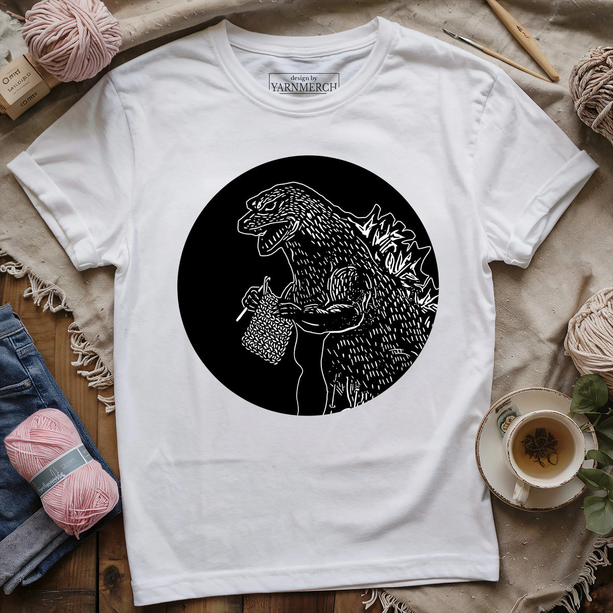 Crochetzilla T-shirt