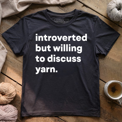Introverted Yarn Lover T-shirt