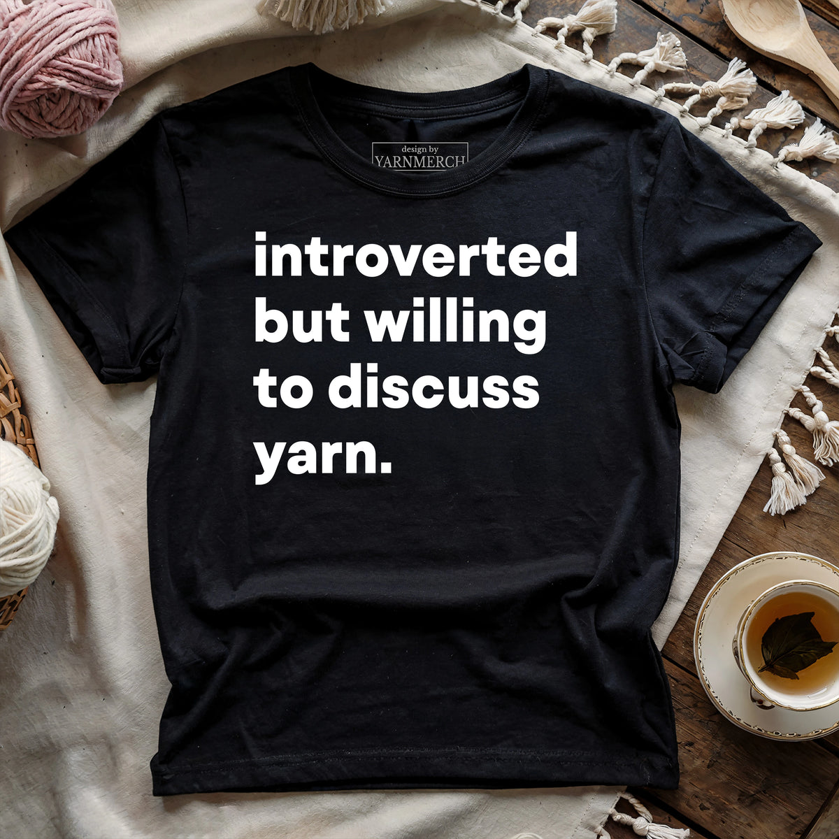 Introverted Yarn Lover T-shirt