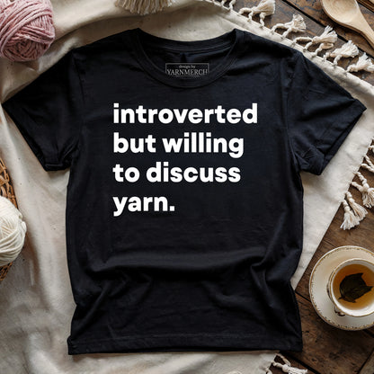 Introverted Yarn Lover T-shirt