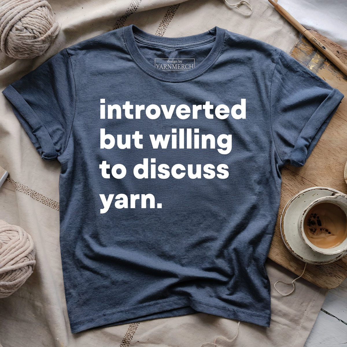 Introverted Yarn Lover T-shirt