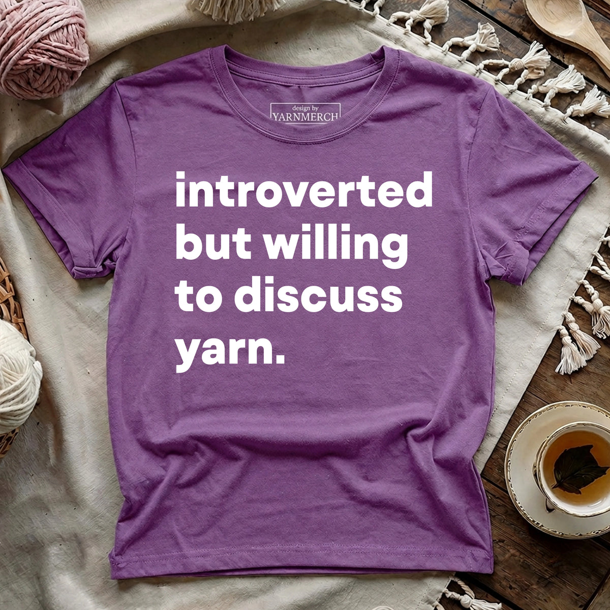 Introverted Yarn Lover T-shirt