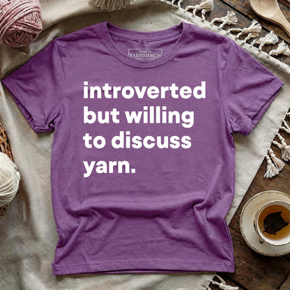 Introverted Yarn Lover T-shirt