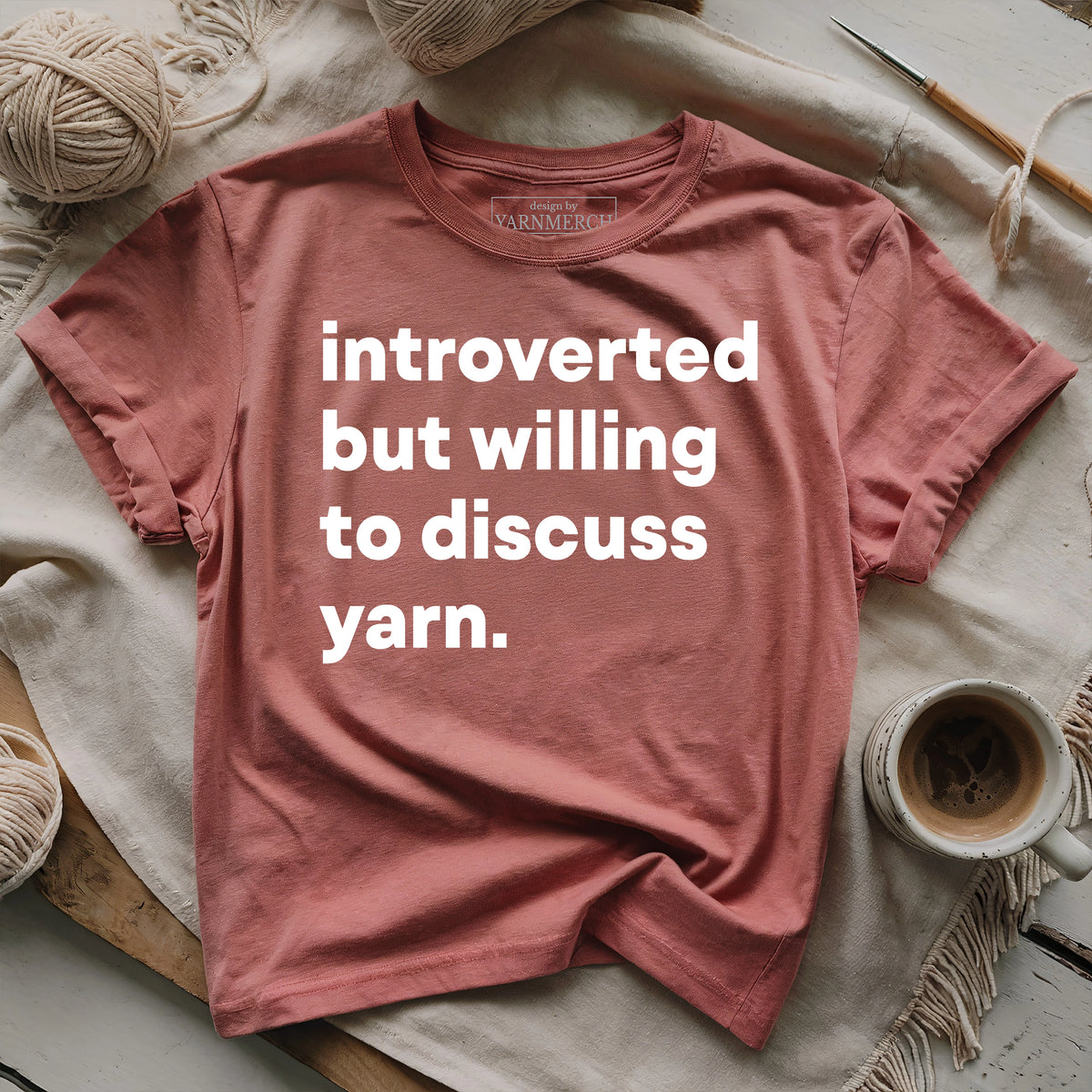 Introverted Yarn Lover T-shirt
