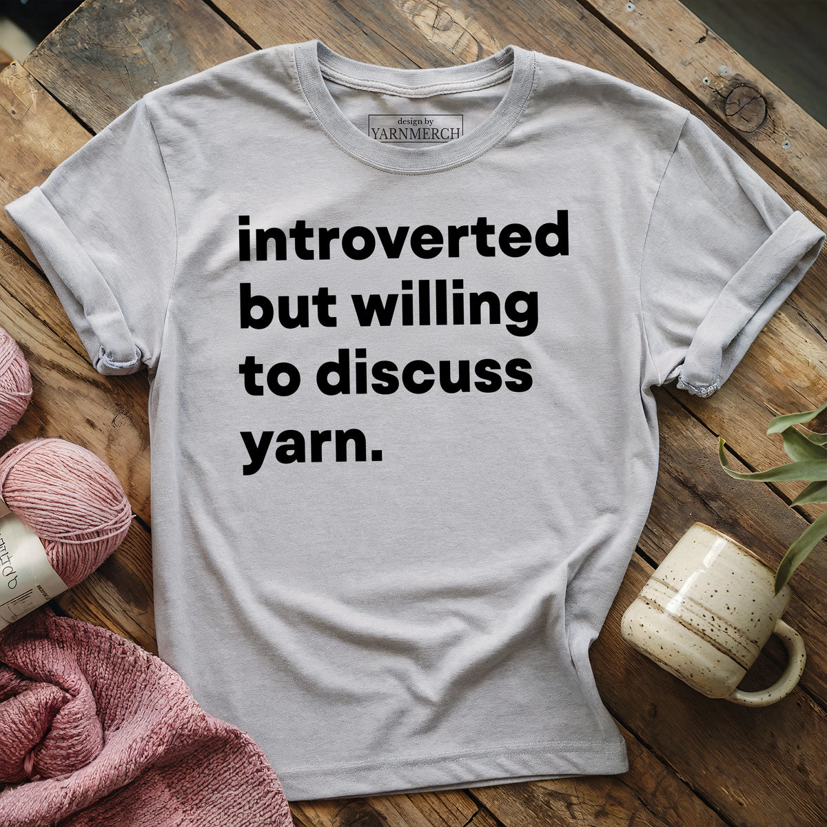 Introverted Yarn Lover T-shirt