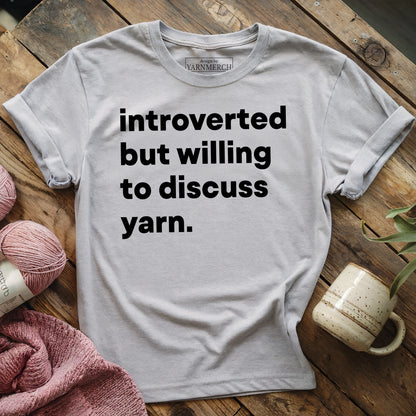 Introverted Yarn Lover T-shirt