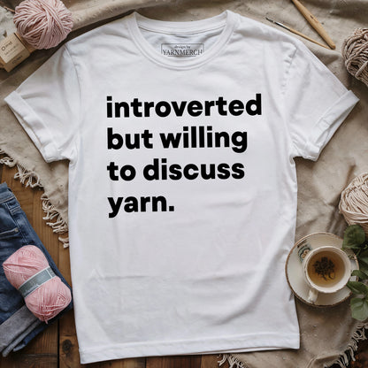 Introverted Yarn Lover T-shirt