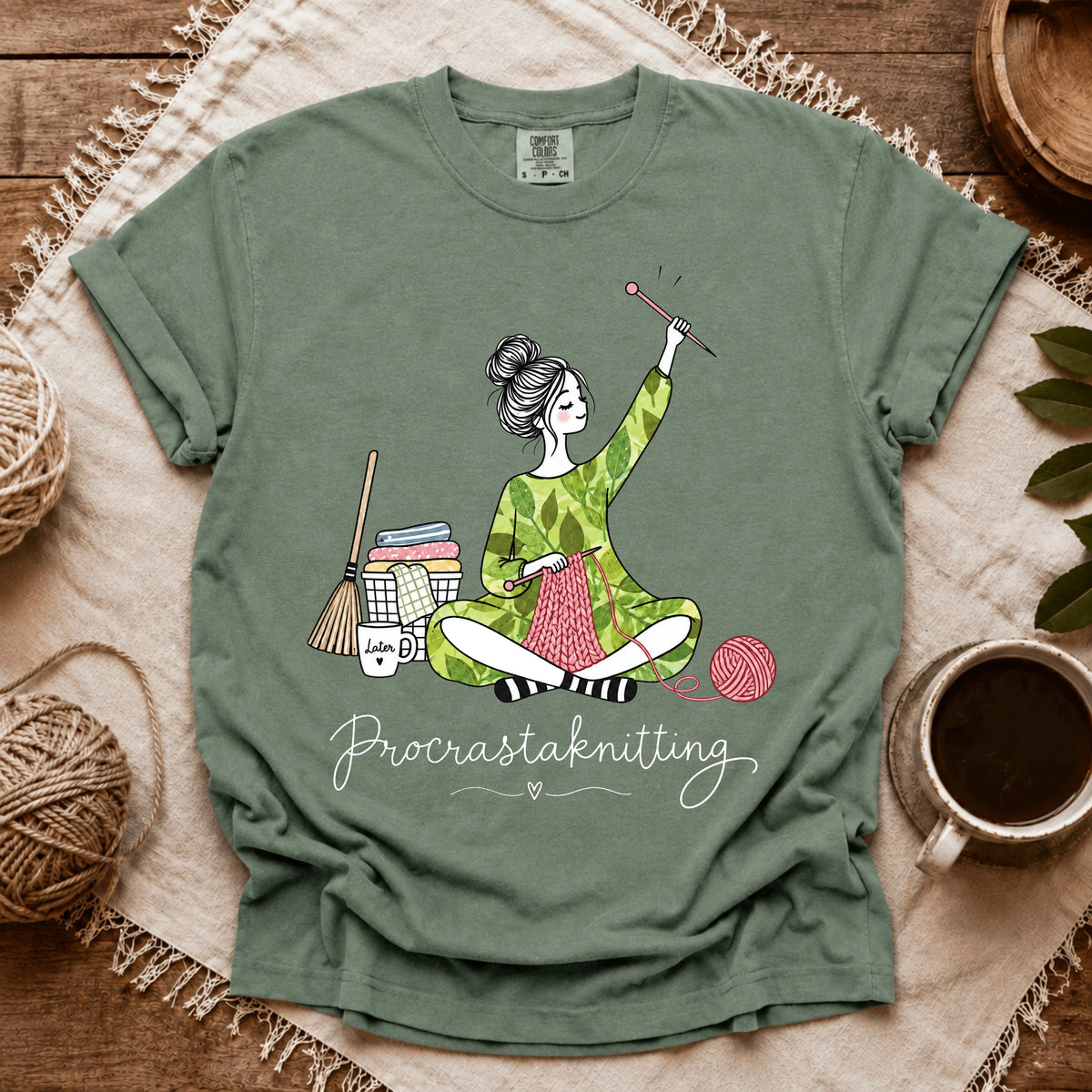 Comfort Colors Procrastaknitting T-shirt
