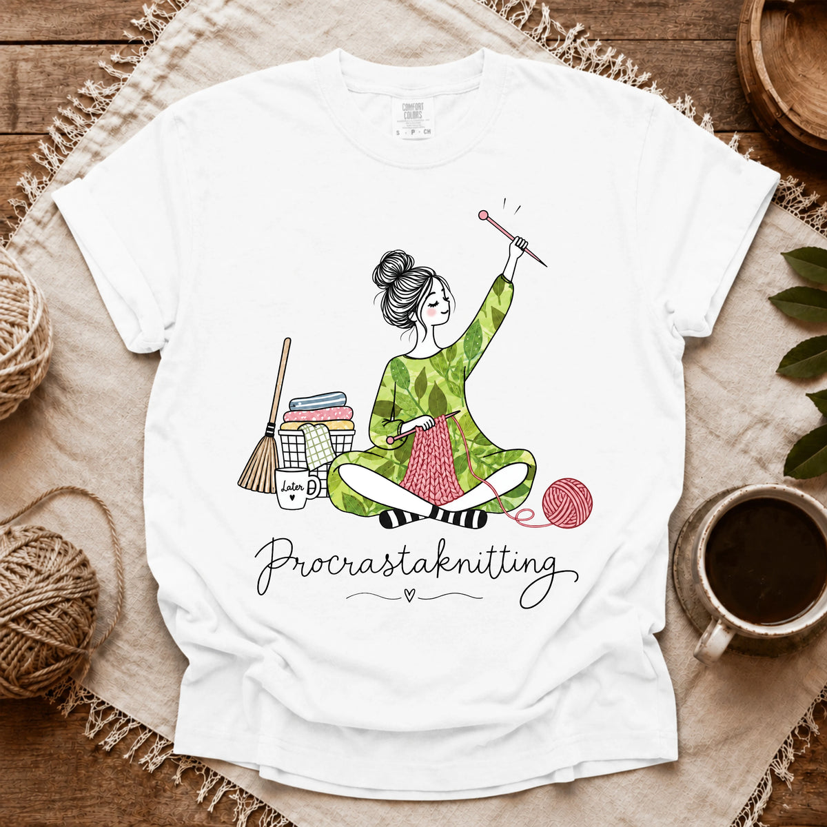Comfort Colors Procrastaknitting T-shirt