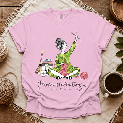Comfort Colors Procrastaknitting T-shirt