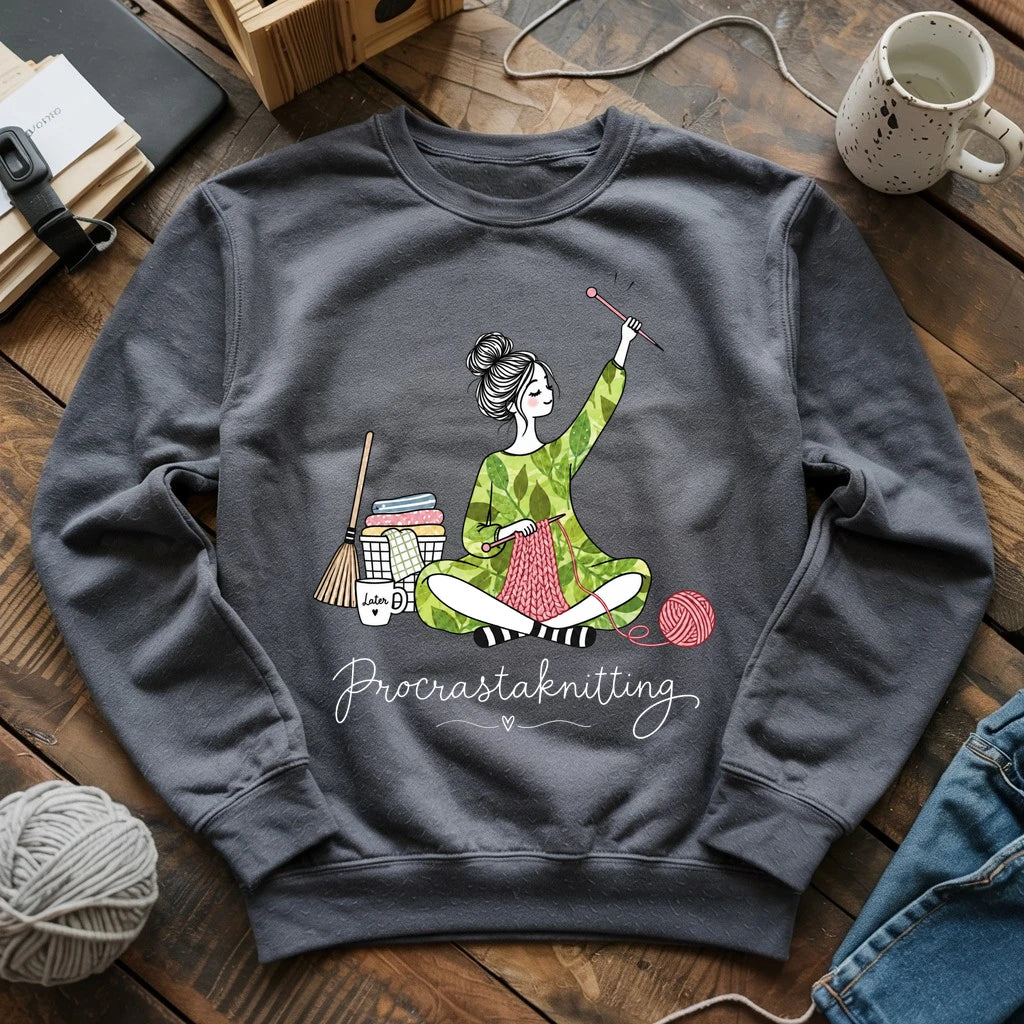 Procrastaknitting Sweatshirt