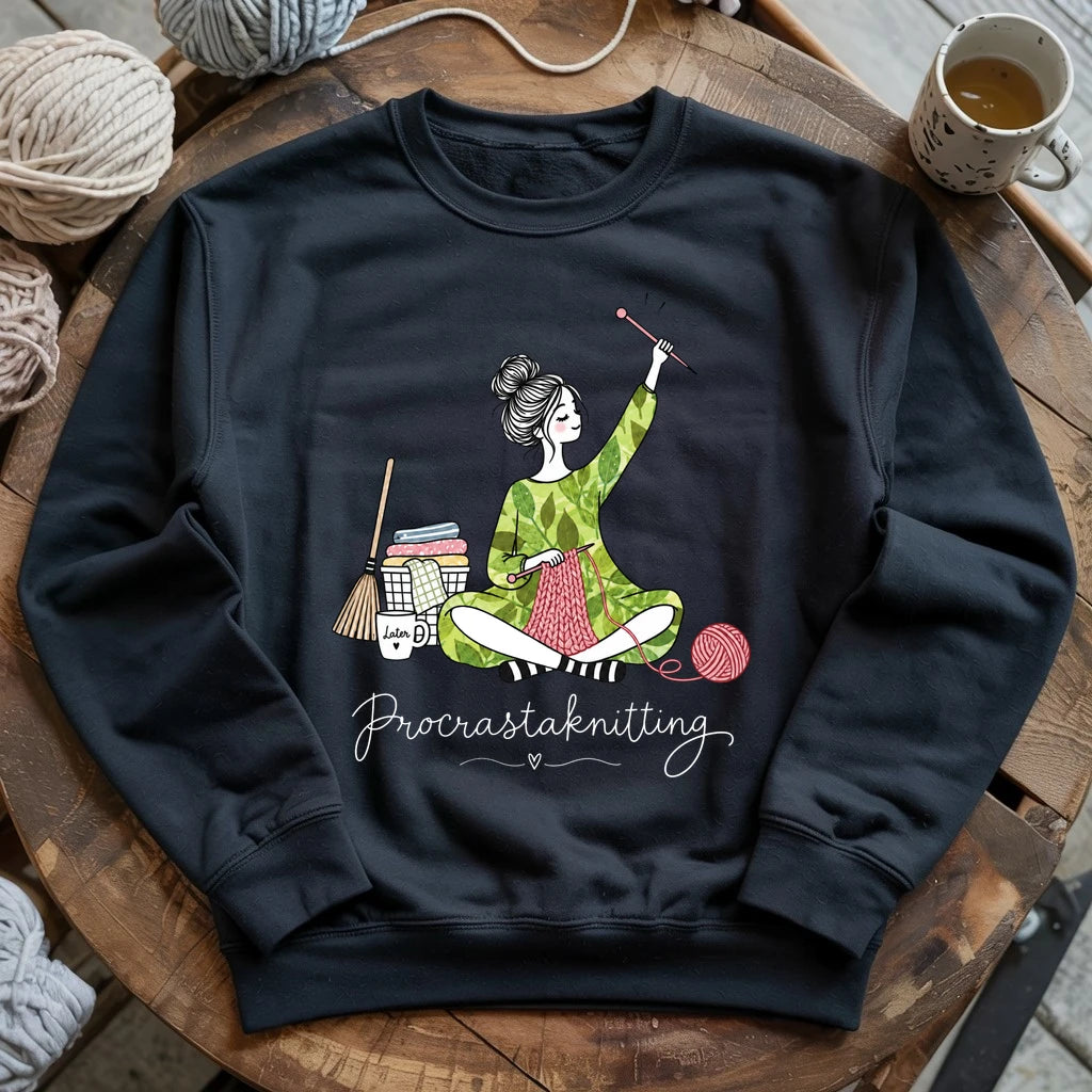 Procrastaknitting Sweatshirt