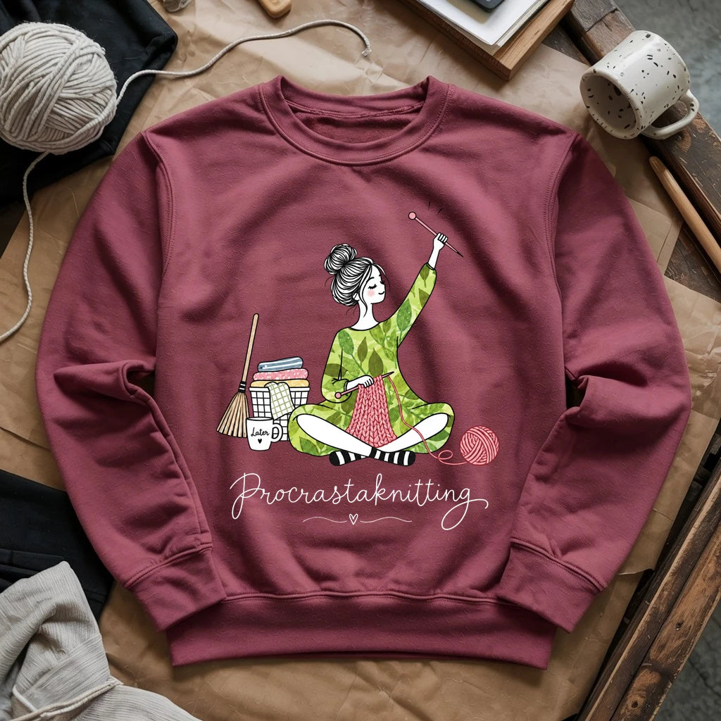 Procrastaknitting Sweatshirt