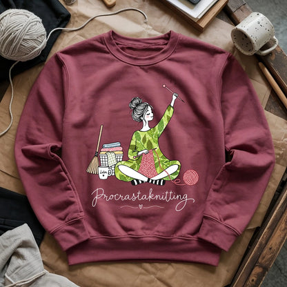 Procrastaknitting Sweatshirt