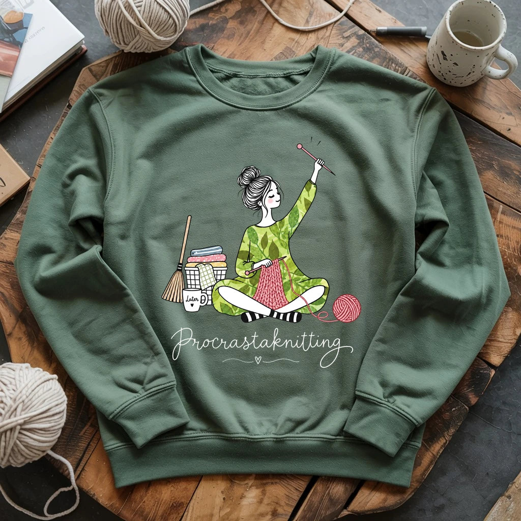 Procrastaknitting Sweatshirt