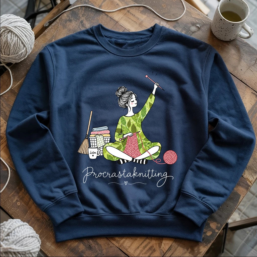 Procrastaknitting Sweatshirt