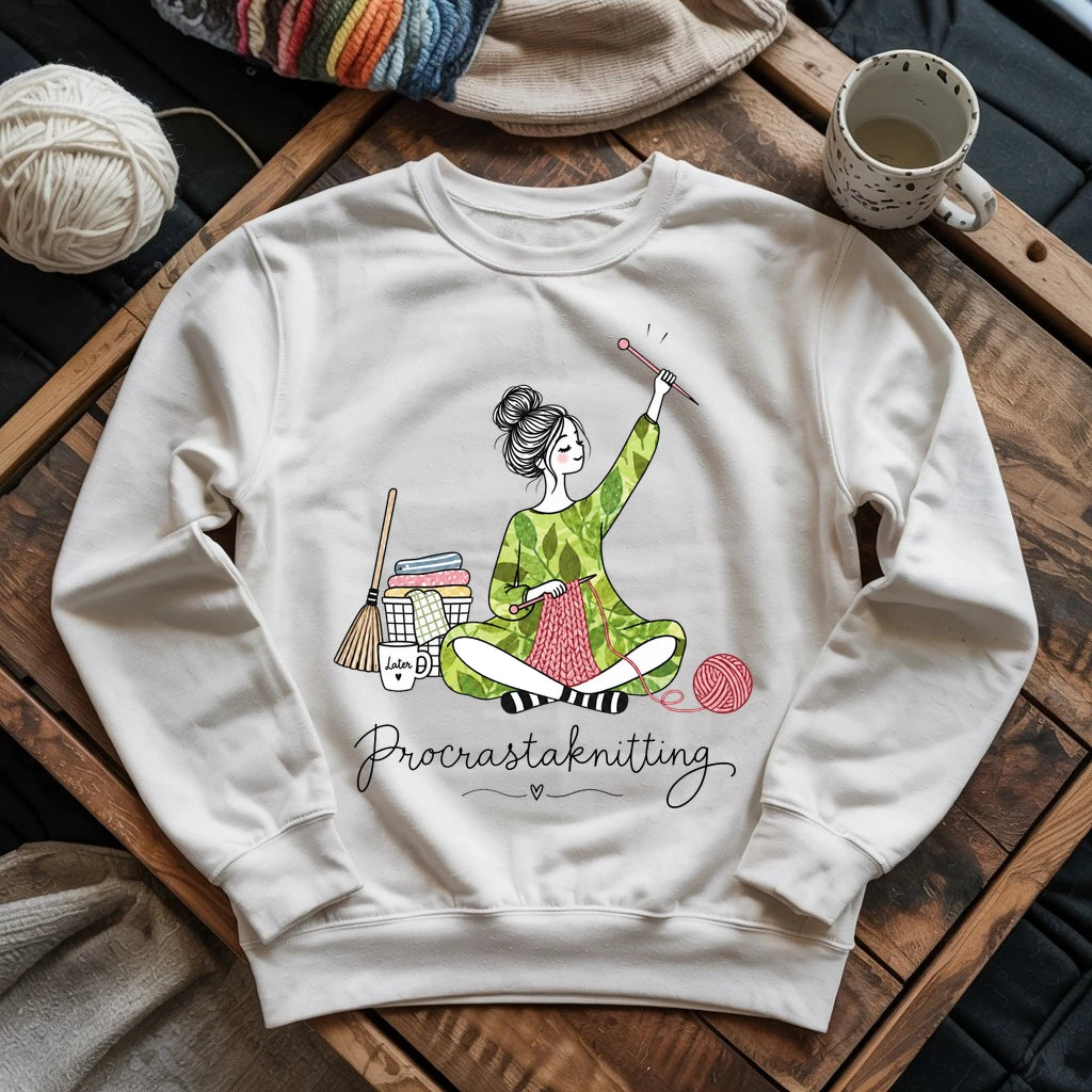 Procrastaknitting Sweatshirt