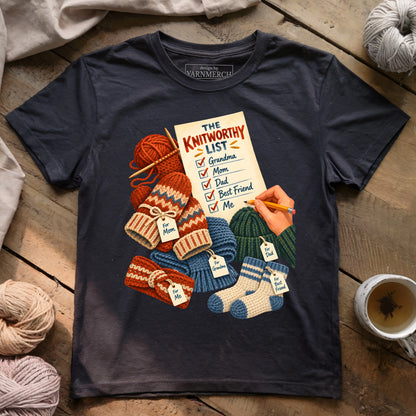 The Knitworthy List T-shirt