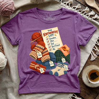 The Knitworthy List T-shirt