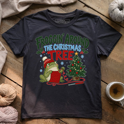 Froggin' Around The Christmas Tree T-shirt
