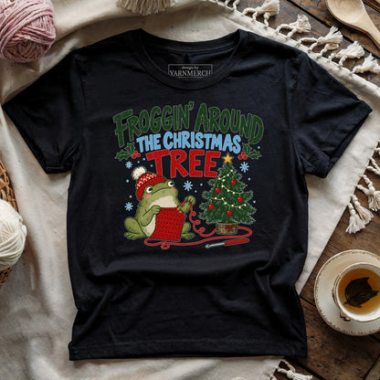 Froggin' Around The Christmas Tree T-shirt