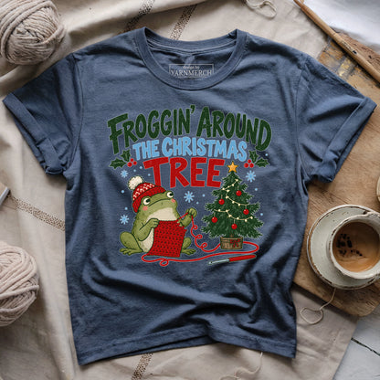 Froggin' Around The Christmas Tree T-shirt