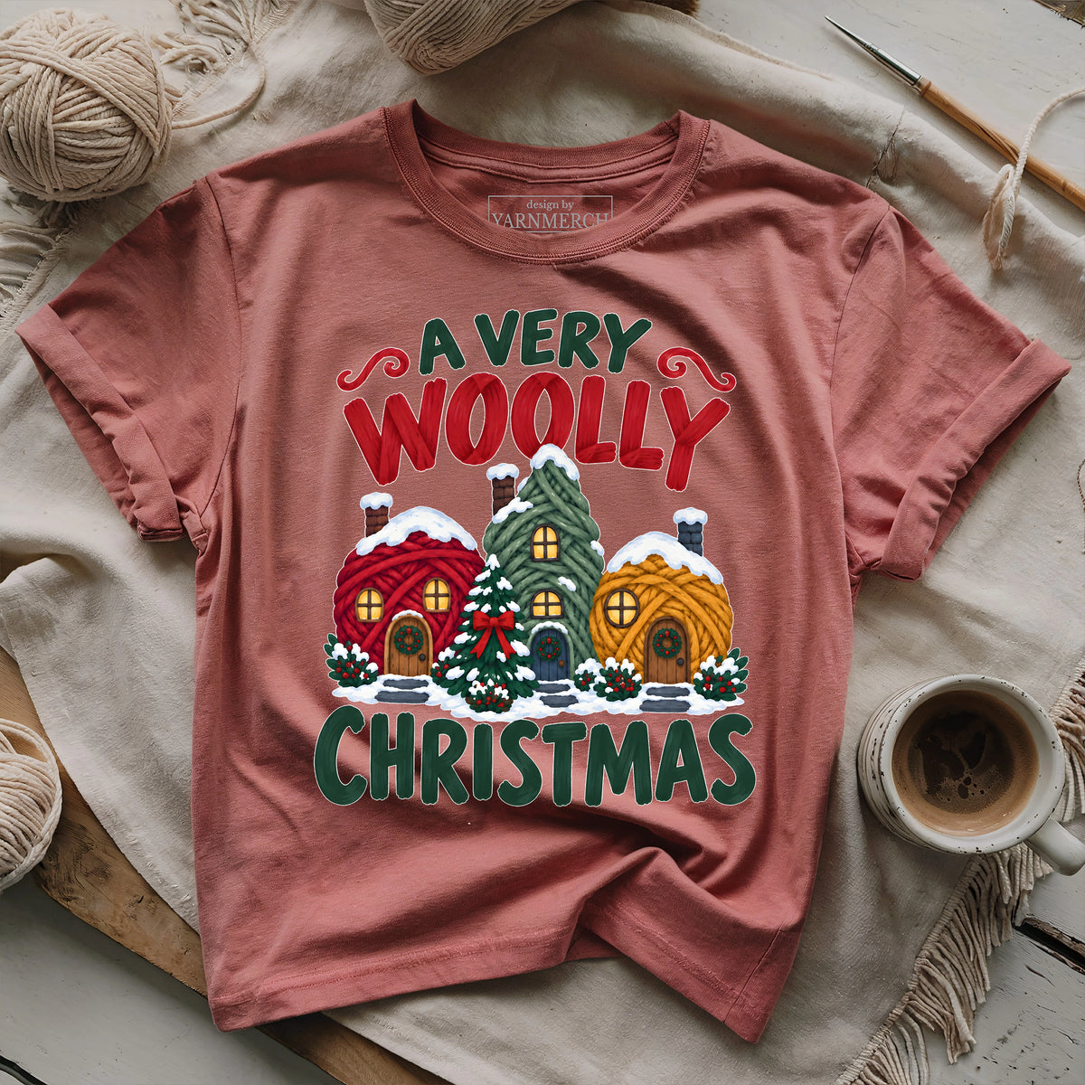 A Very Woolly Christmas T-shirt