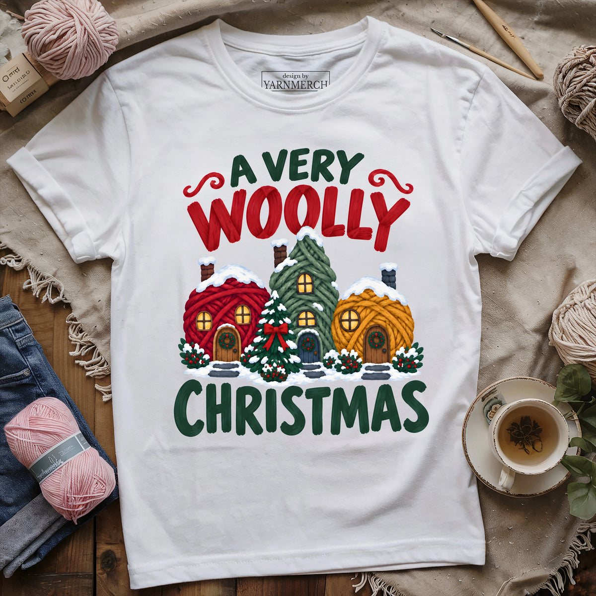 A Very Woolly Christmas T-shirt