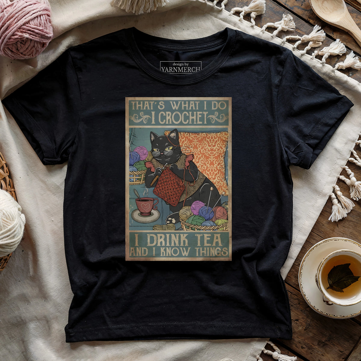 I Crochet and Know Things T-shirt