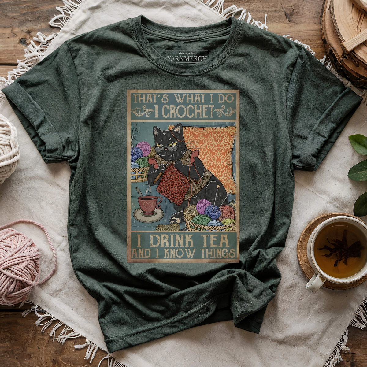 I Crochet and Know Things T-shirt