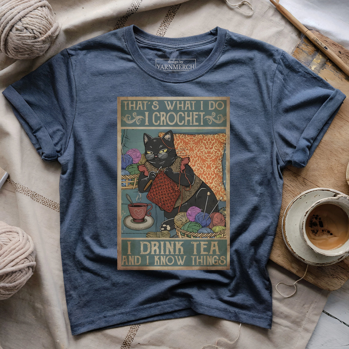 I Crochet and Know Things T-shirt