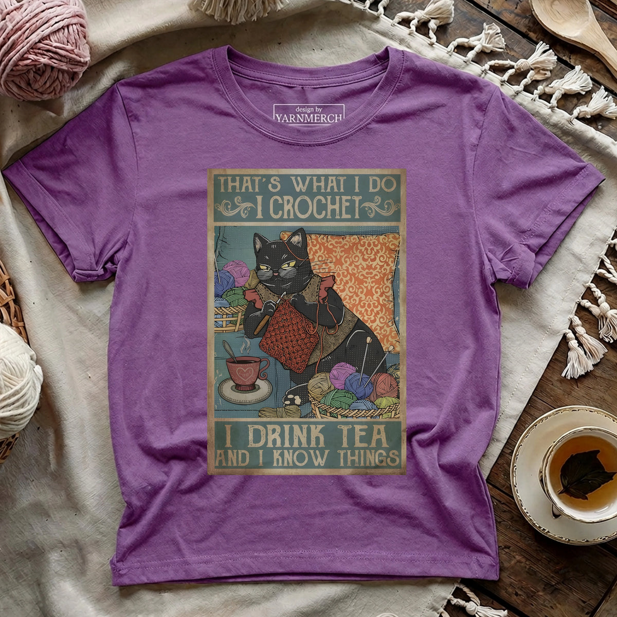I Crochet and Know Things T-shirt