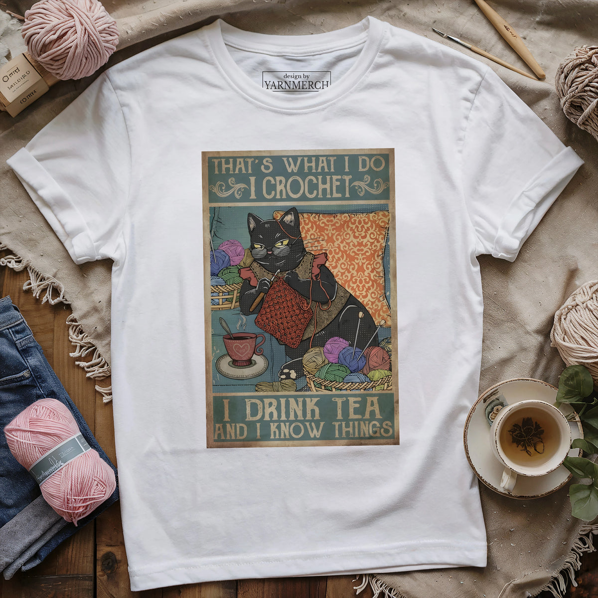 I Crochet and Know Things T-shirt