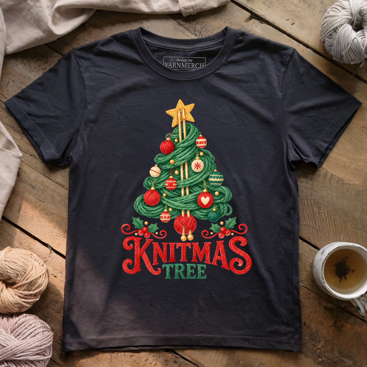 Knitmas Tree T-shirt