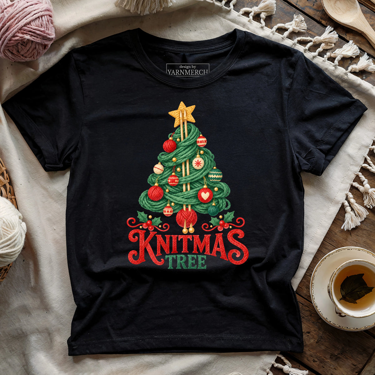 Knitmas Tree T-shirt