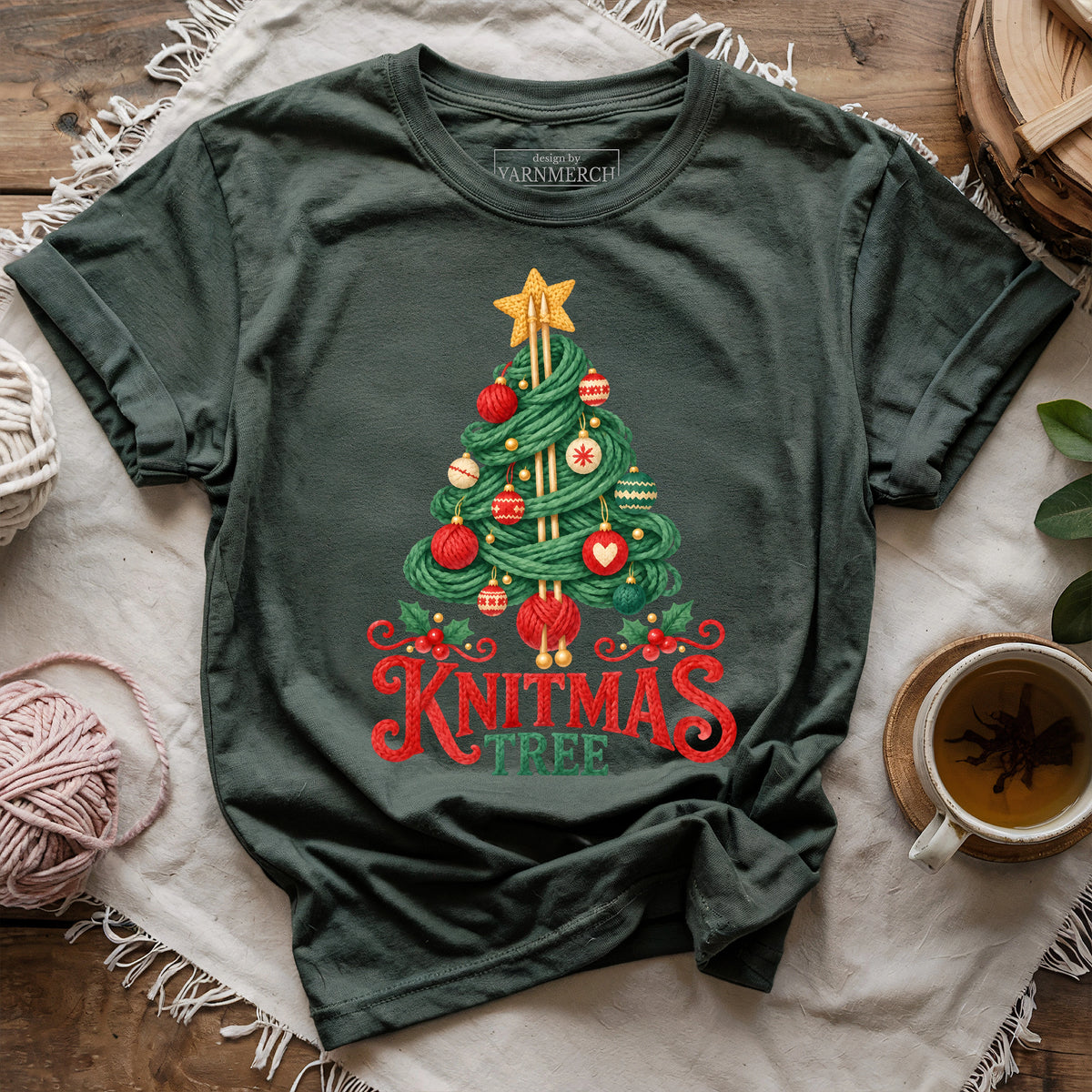 Knitmas Tree T-shirt