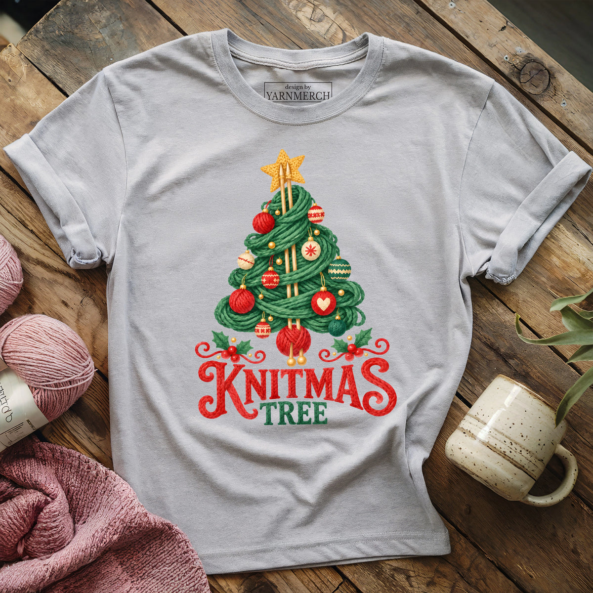 Knitmas Tree T-shirt