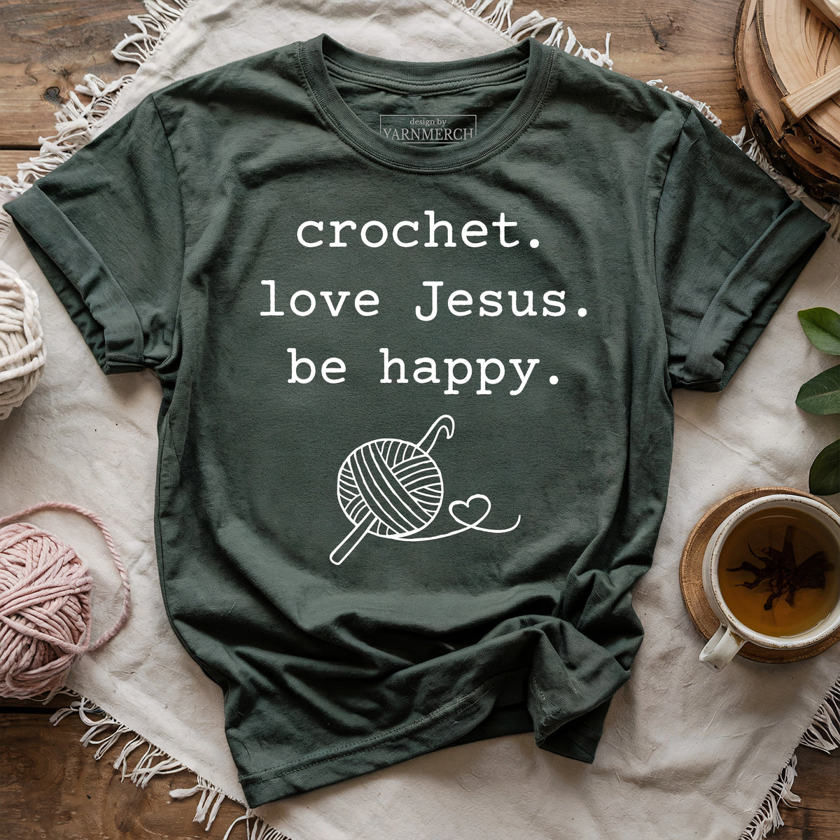 Crocheter’s Simple Joys T-shirt