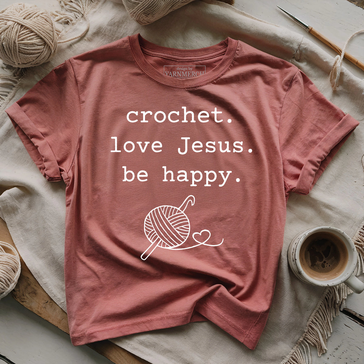 Crocheter’s Simple Joys T-shirt