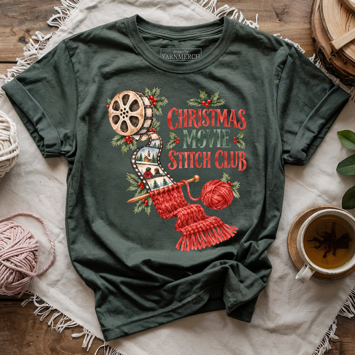 Christmas Movie Stitch Club T-shirt