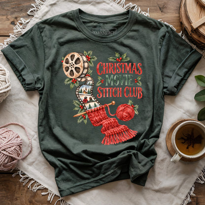 Christmas Movie Stitch Club T-shirt