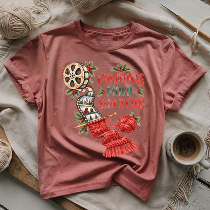 Christmas Movie Stitch Club T-shirt