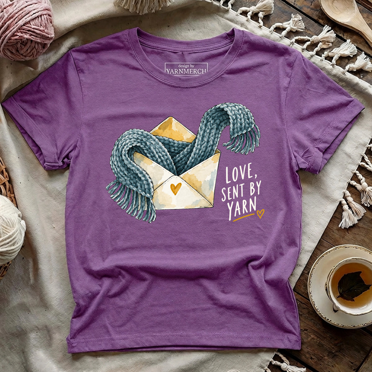 Love, Sent by Yarn T-shirt