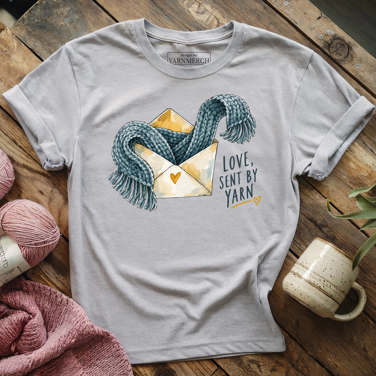 Love, Sent by Yarn T-shirt