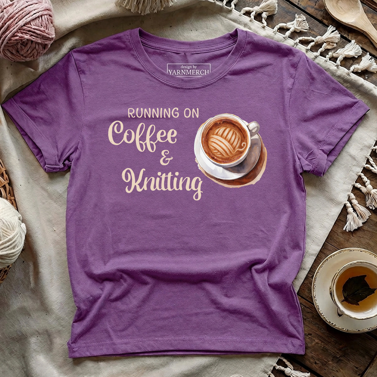 Coffe & Knitting T-shirt
