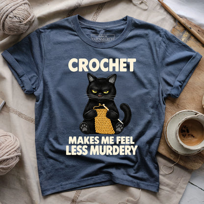 Crochet Makes Me Feel T-shirt