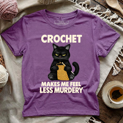 Crochet Makes Me Feel T-shirt