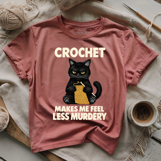 Crochet Makes Me Feel T-shirt